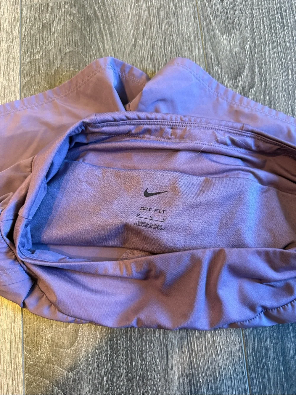 Nike Women's Lavender Athletic Running Shorts